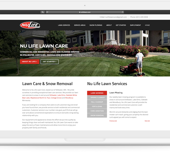 Lawn Care Web Development