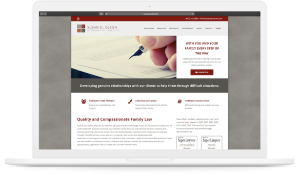 Attorney Website Design