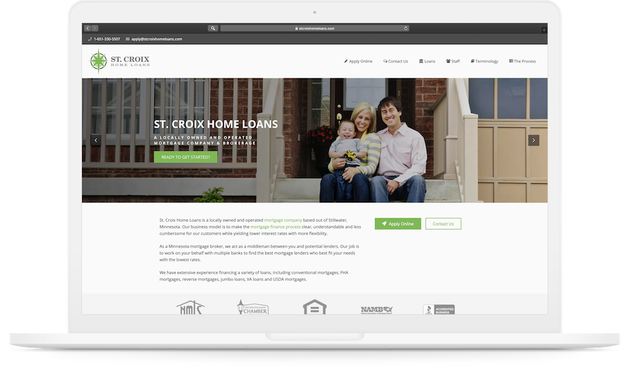 Mortgage Wordpress Website